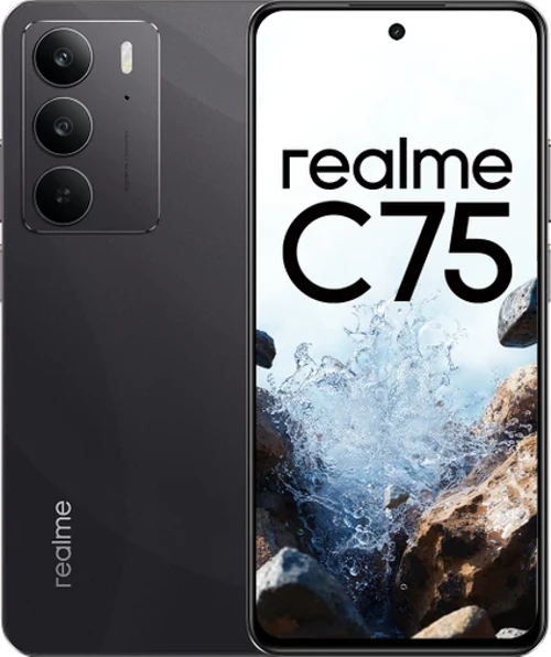 C75 256 GB 8 GB Ram (Realme Türkiye Garantili) Fırtına Karası