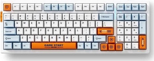 G98 Pro %98 RGB Kablosuz Hotswap Turuncu – Mavi Mekanik Gaming Klavye (MC-G98S-7)