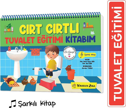 Yükselen Zeka Yayınları Yükselen Zeka Cırt Cırtlı Tuvalet Eğitimi Kitabım