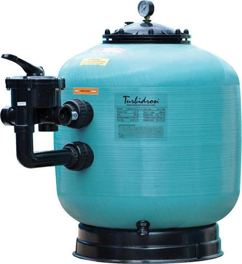 Gemaş TURBIDRON-BL Bobin Sargılı Kum Filtresi Yandan Vanalı 710 mm 21 m3/h-ToptancıyızBiz