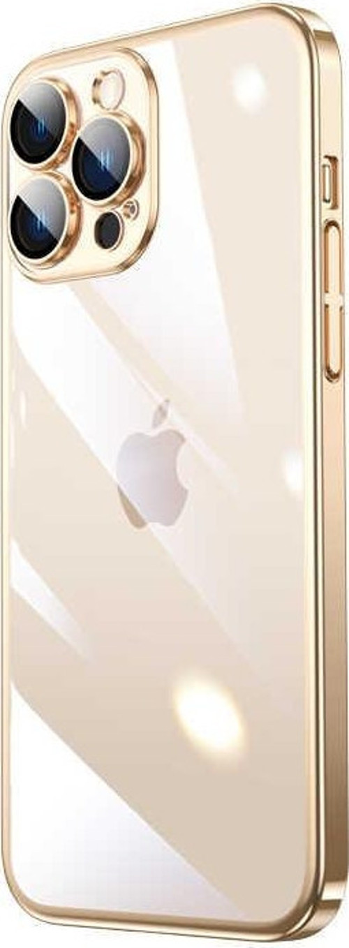 Apple iPhone 13 Pro Max Kılıf Sert PC Renkli Çerçeveli Riksos Kapak