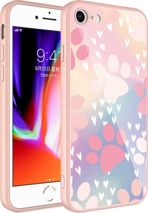 Apple iPhone 7 Kılıf Kamera Korumalı Desenli Sert Silikon Epoksi Kapak