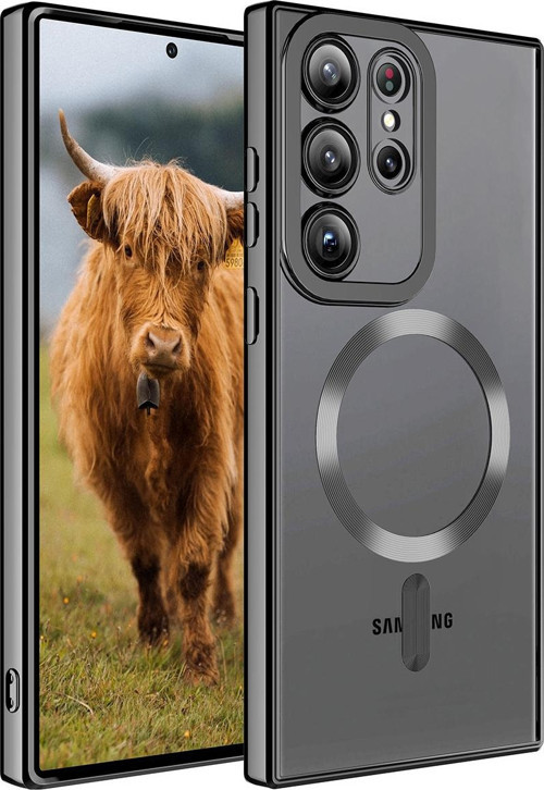 Samsung S23 Ultra Kılıf Magsafe Şarjlı Kamera Lens Korumalı Renkli Setro Kapak