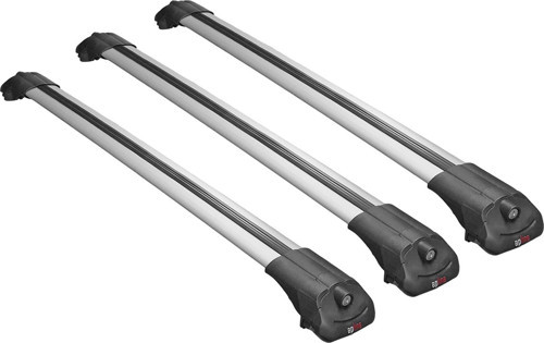Toyota Corolla Verso (E120) 2004-2008 Arası ile uyumlu ACE-1 Ara Atkı Tavan Barı GRİ 3 ADET BAR