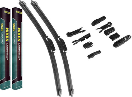 Niken Yeni Seri Mitsubishi Colt Muz Silecek Takımı (2004-2008) Muz Tip Silecek Aparatlı