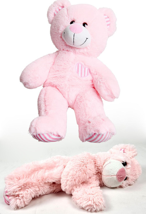 Cuddles & Friends Peluş Oyuncak Pembe Ayıcık Kendin Doldur 40cm PC009
