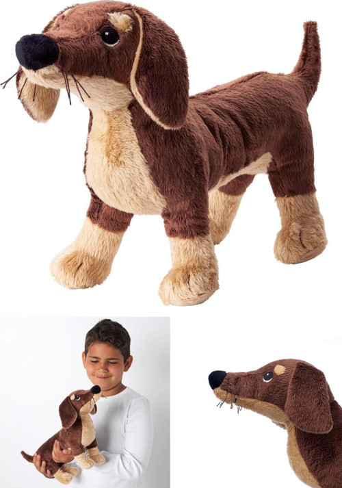 Smaslug Peluş Oyuncak Yumuşak Peluş Oyuncak Köpek 44cm PC330