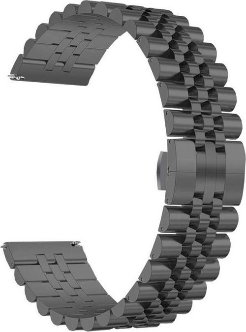 Huawei Honor Magic 2 46mm String-36 22mm Metal Kordon - Siyah