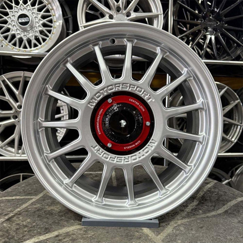16 İnç 5X112 Motorsport Gümüş Jant Modeli (4 Adet)