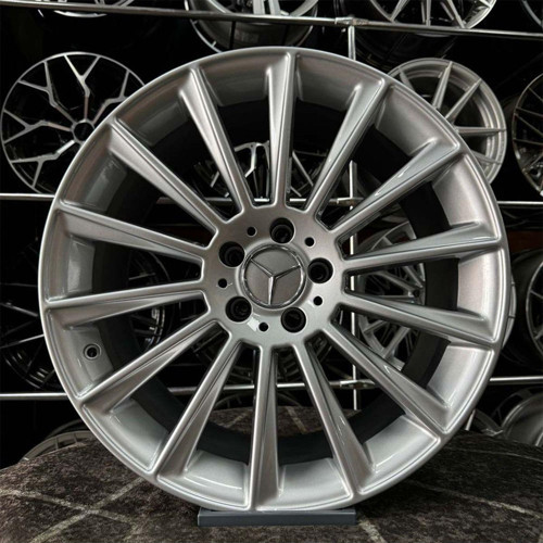 19 İnç 5X112 Mercedes S Glass Gümüş Jant Modeli Mercedes Uyumlu