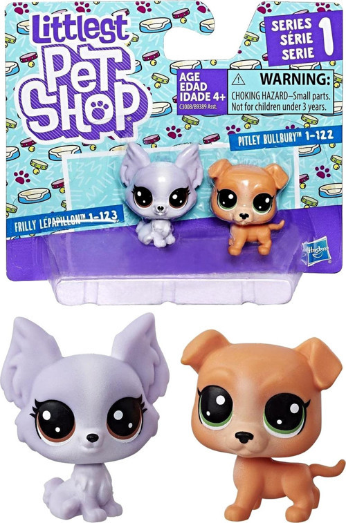 Hasbro LPS Minişler Seri1 Özel Set 2 Parça Pitley Bullbury ve Frilly Lepapillon PC207