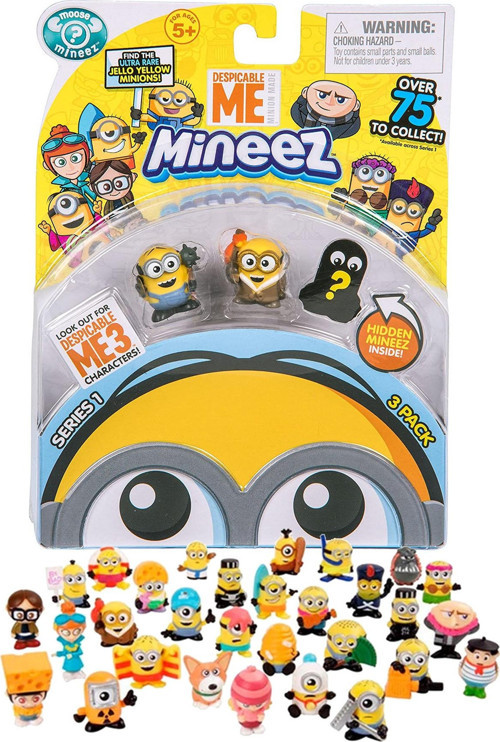 Minion Despicable Me3 Mineez Seri1 3 lü Karakter Paketi 58202 PC287
