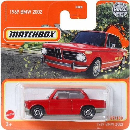 1969 Bmw 2002 - Kırmızı (1/64)