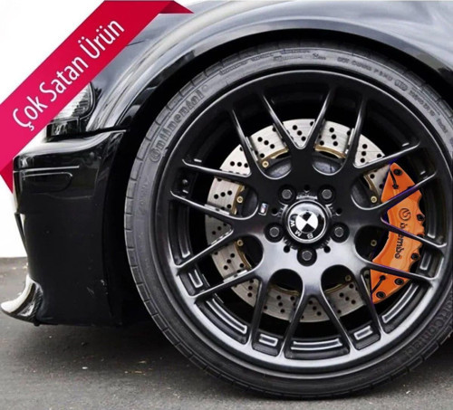Alfa Romeo Giulietta Uyumlu Brembo Turuncu Kaliper Kapağı 4 Parça Ön Arka Set