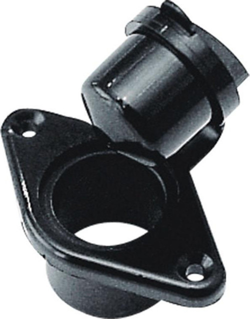 Buoyancy Tank Drain Socket w/Plug, Int. Ø18mm, Black