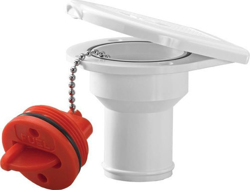 Plastic Deck Filler Ø38mm for Fuel, Flip Top