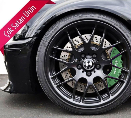 Peugeot 208 Uyumlu Brembo Yeşil Kaliper Kapağı 4 Parça Ön Arka Set