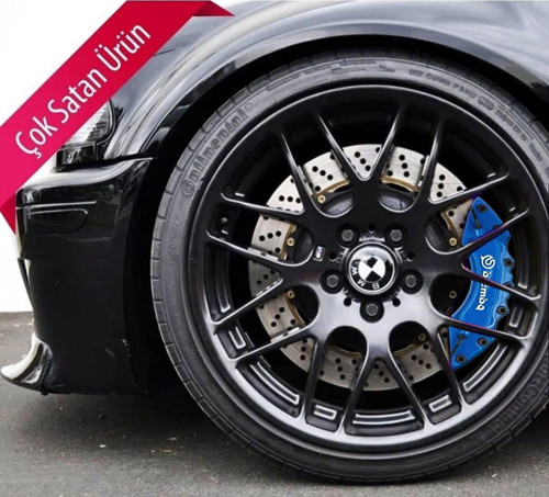 Peugeot 407 Sw Uyumlu Brembo Mavi Kaliper Kapağı 4 Parça Ön Arka Set