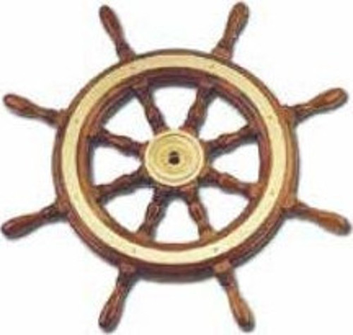 T1 Sarı Çemberli Klasik Dümen Simidi Ø52Cm