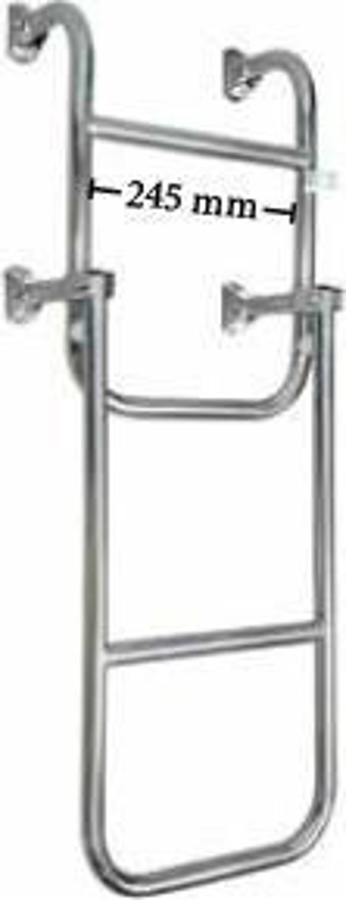 Katlanır Merdiven 2+2 Cr-Ni 85Cm