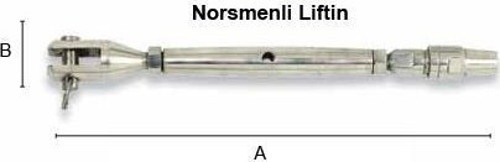 8 Mm Norsmenli Liftin Tel Ø04Mm