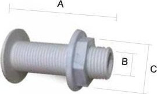 Su Çıkışı Boy:72Mm Ø23Mm İçø15Mm
