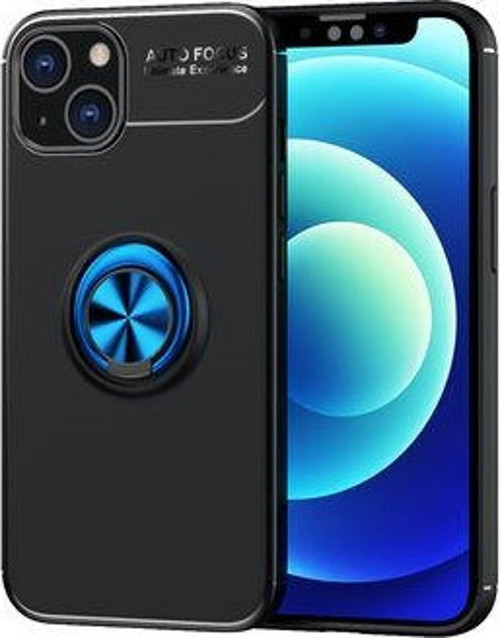 Apple İphone 13 Mini Kılıf 360 Dönebilen Yüzük Aparatlı Ravel Kapak