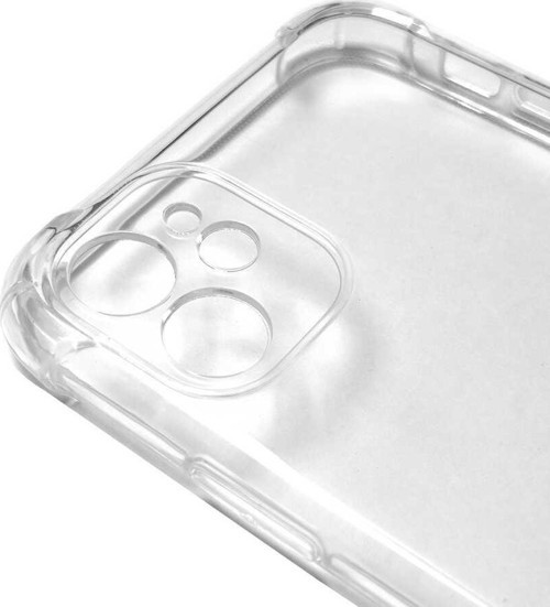 Apple İphone 12 Kılıf Kamera Korumalı Ultra Güçlü Slikon Sararmaz Yapı Antishock
