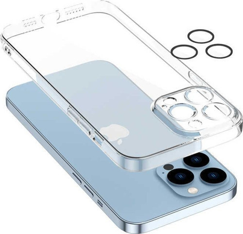 Apple iPhone 13 Pro Kılıf Saydam Koruyucu Fizy Kapak