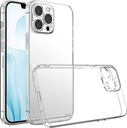 Apple İphone 13 Pro Max Uyumlu Kılıf Şeffaf Ultra İnce Sararmaz Süper Silikon