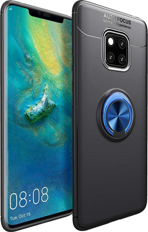 Huawei Mate 20 Pro Kılıf - Manyetik Yüzüklü Stand Olabilme Özelliğine Sahip Kapak