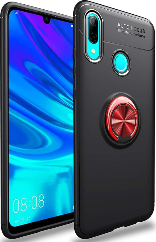 Huawei P Smart 2019 Kılıf - Manyetik Yüzüklü Stand Olabilme Özelliğine Sahip Kapak