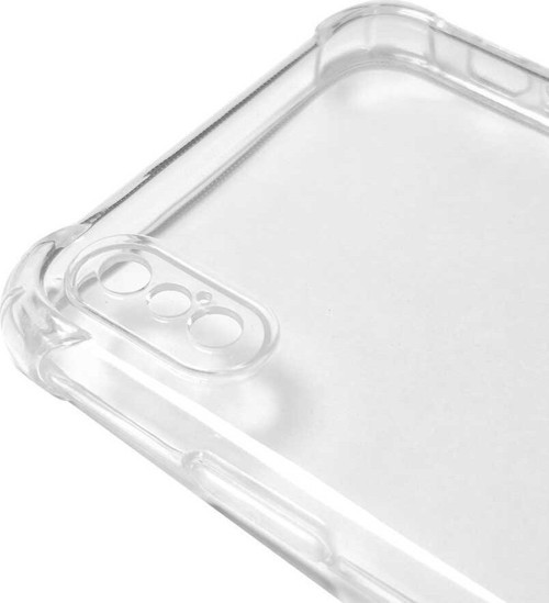 Apple İphone XS Max Kılıf Kamera Korumalı Ultra Güçlü Slikon Sararmaz Yapı Antishock