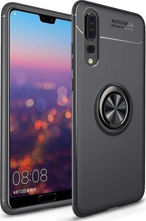 Huawei P20 Pro Kılıf - Manyetik Yüzüklü Stand Olabilme Özelliğine Sahip Kapak