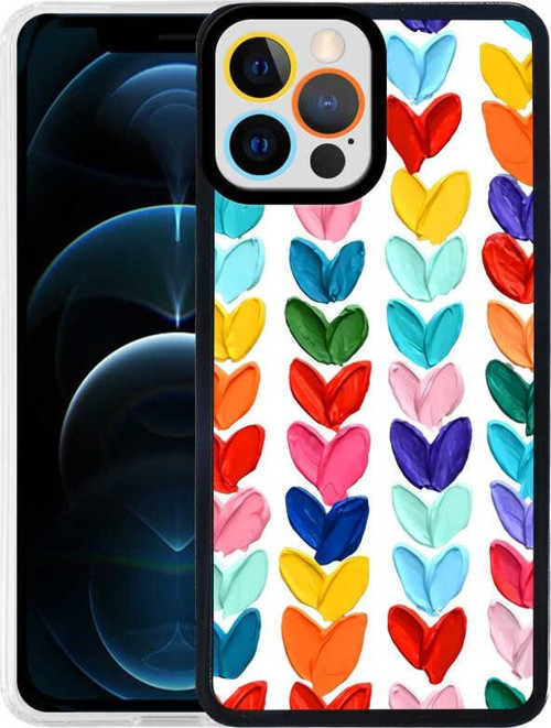 İphone 13 Pro Kılıf Desenli Kamera Koruyucu Renkli Mfit Kapak