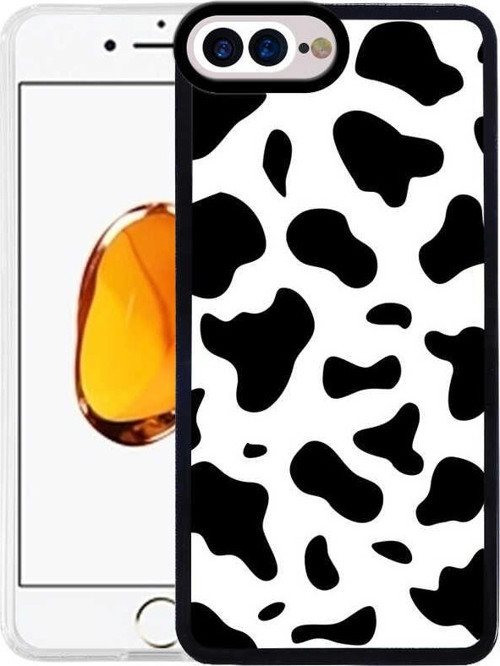 İphone 7 Plus 8 Plus Uyumlu Kılıf Desenli Kamera Koruyucu Renkli Mfit Kapak