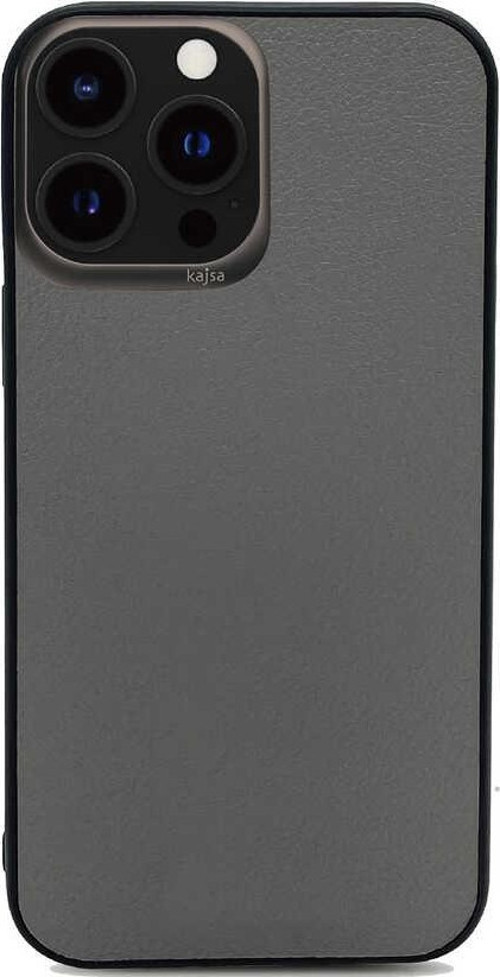 Apple iPhone 13 Pro Max Kılıf Kajsa Luxe Collection Hakiki Deri Kapak