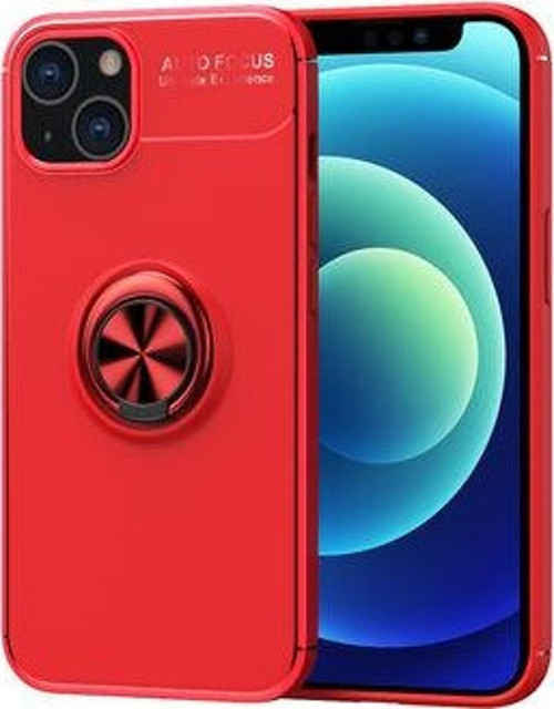 Apple İphone 13 Pro Max Kılıf 360 Dönebilen Yüzük Aparatlı Ravel Kapak