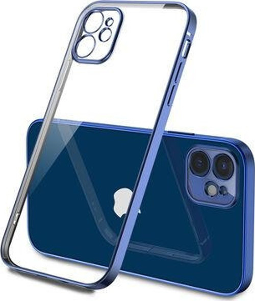 Apple İphone 12-12 Pro Kılıf Koruyucu Ultra İnce Kenarları Renkli Kaplama