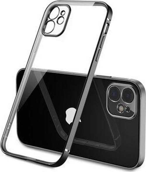 Apple İphone 12-12 Pro Kılıf Koruyucu Ultra İnce Kenarları Renkli Kaplama