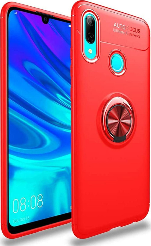 Huawei Y7 Prime 2019 Kılıf - Manyetik Yüzüklü Stand Olabilme Özelliğine Sahip Kapak