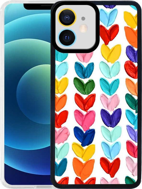 İphone 11 Kılıf Desenli Kamera Koruyucu Renkli Mfit Kapak