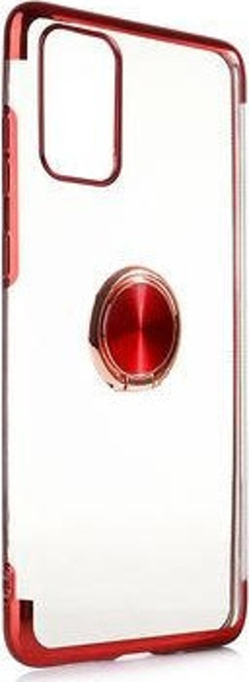 Samsung Galaxy S20 Kılıf Yüzüklü Dört Köşe Manyetik Model
