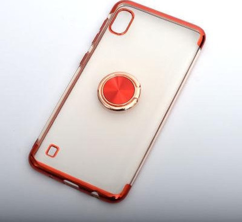 Samsung Galaxy A10 Kılıf Yüzüklü Dört Köşe Manyetik Model