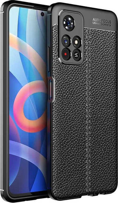 Xiaomi Poco M4 Pro 5G Kılıf Deri Yüzeyli Kamera Korumalı Silinebilir Niss Kapak
