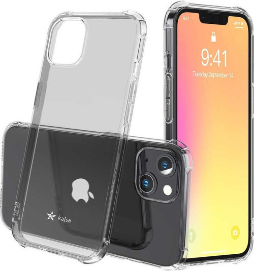 Apple iPhone 13 Kılıf Kajsa Transparent Kapak