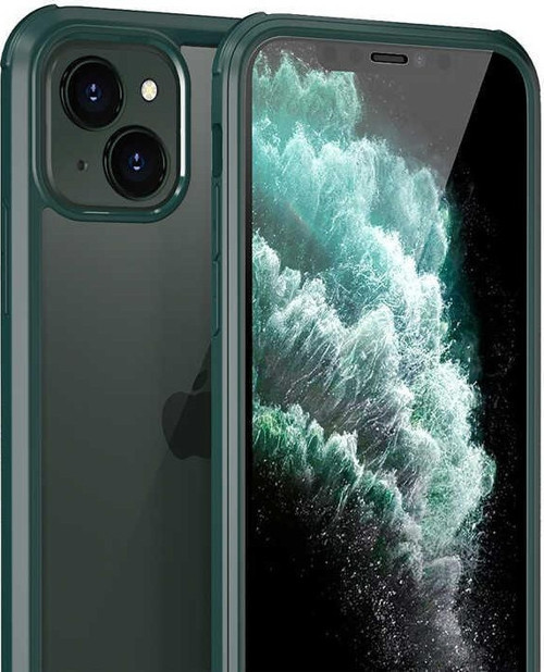 Apple iPhone 13 Kılıf Temperli Arka Kapak Çizilme Dayanıklı Dor Silikon
