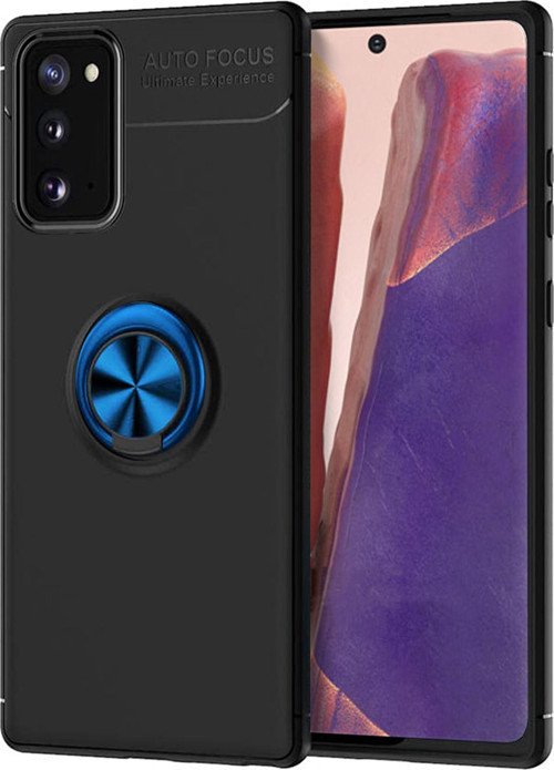Galaxy Note 20 Kılıf - Manyetik Yüzüklü Stand Olabilme Özelliğine Sahip Kapak
