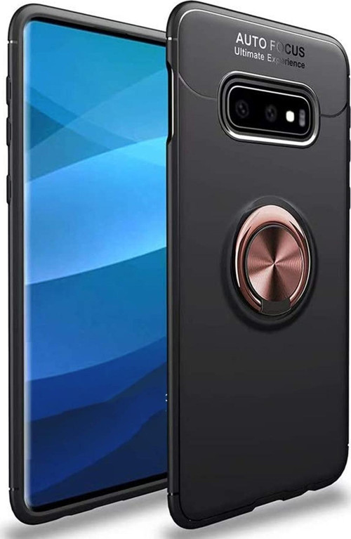 Galaxy S10E Kılıf - Manyetik Yüzüklü Stand Olabilme Özelliğine Sahip Kapak