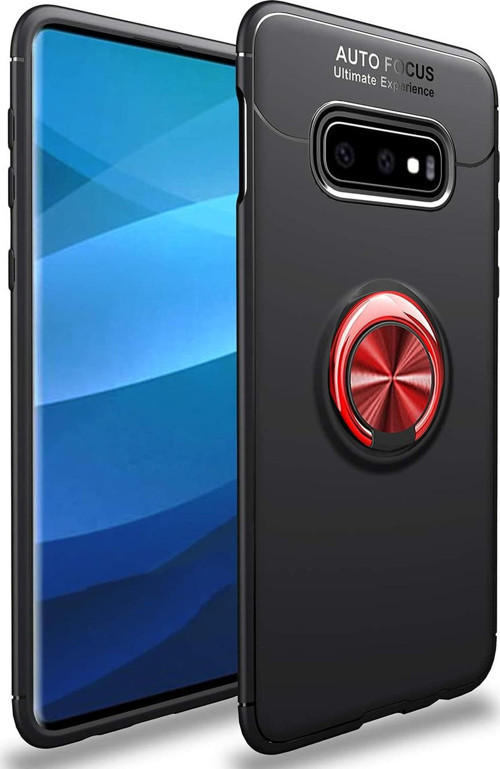 Galaxy S10E Kılıf - Manyetik Yüzüklü Stand Olabilme Özelliğine Sahip Kapak